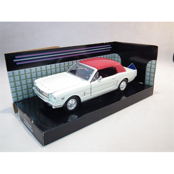 Ford Mustang Conv 1964 - White/Red Roof