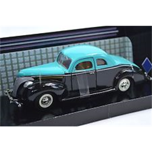 Ford Coupe 1940 - Black (Turquoise Roof))