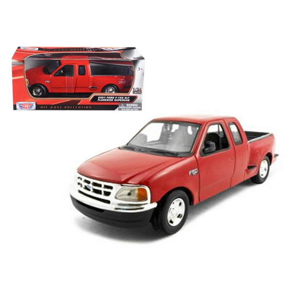 Ford F-150 Flareside Supercab 2001 - Red