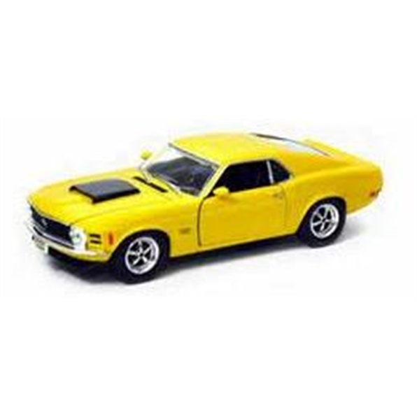 Ford Mustang Boss 429 Yellow 1970