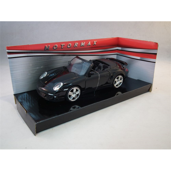 Porsche 911 Turbo Cabrio Black