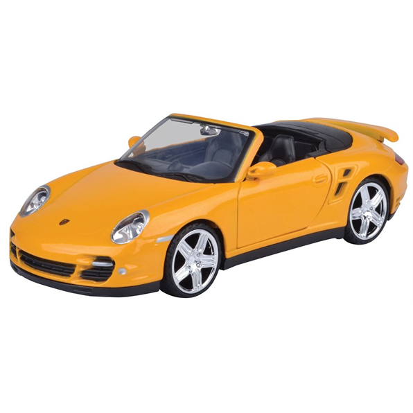 Porsche 911 Turbo Cabrio Yellow