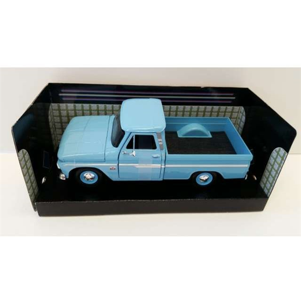 Chevy C10 Fleetside Pickup Light Blue 1966