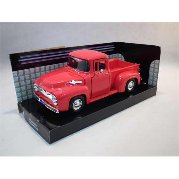 Ford F-100 Pickup Red 1955