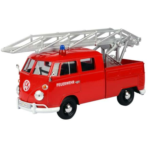 Volkswagen Type 2 (T1) Fire Truck with Aerial Ladder Red