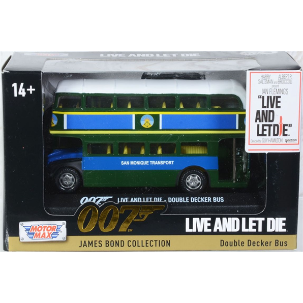 Double Decker Bus - James Bond 5" Live and Let Die