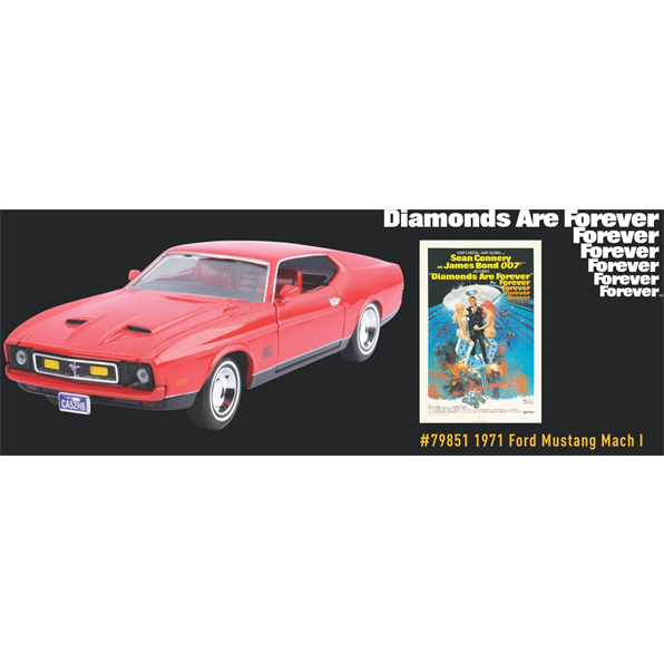 Ford Mustang Mach I 1971 Diamonds Are Forever 'James Bond 60th Anniversary'