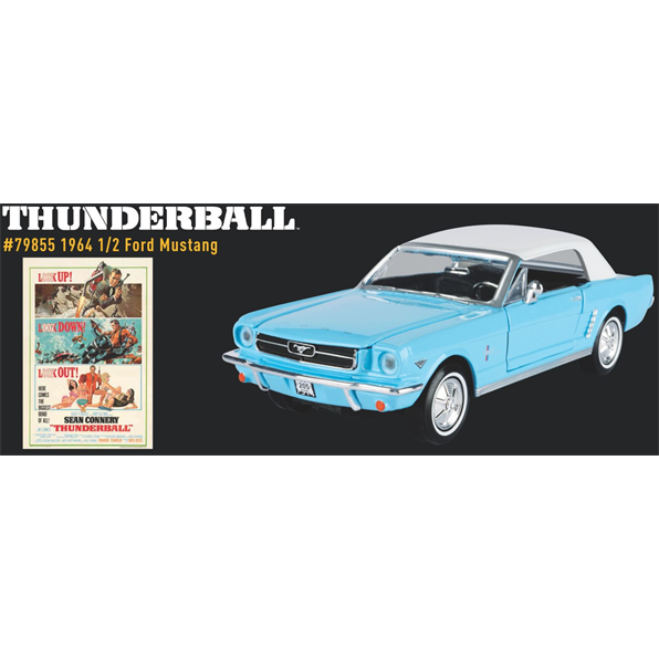 Ford Mustang 1/2 1964 Thunderball 'James Bond 60th Anniversary'