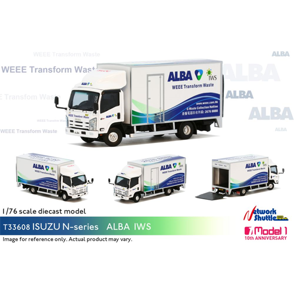 ALBA Isuzu N-Series E-Waste Collection Vehicle