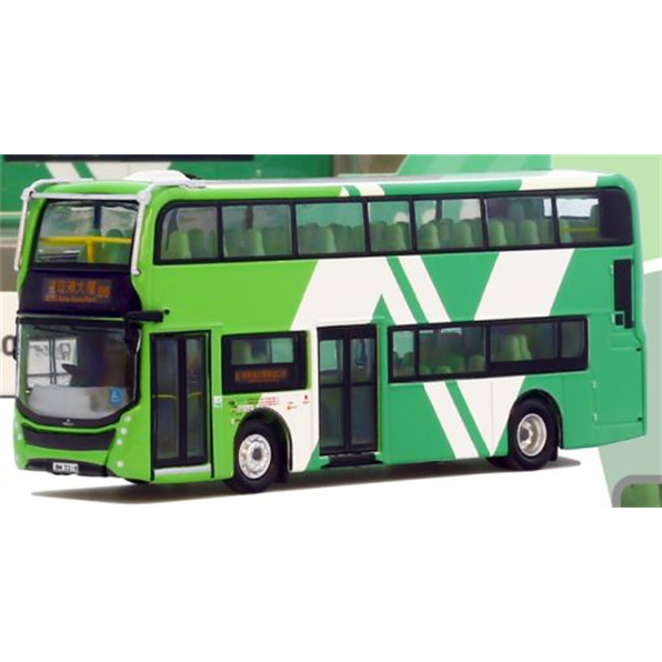 New Lantao Bus ADL Enviro400 Facelift 10.4m AD01 rt. B6 HZMB Hong Kong Port