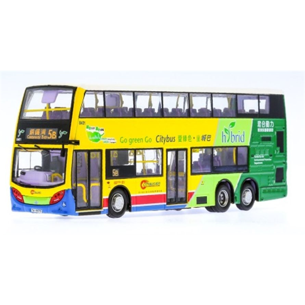 Citybus ADL E500H 12m (Hybrid) 8401 rt. 5B Causeway Bay