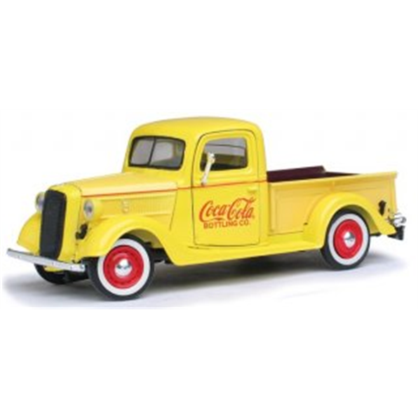 Ford Delivery Pickup 1937 yellow Coca Cola