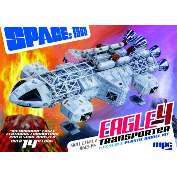 Space:1999 Eagle 4 featuring Lab Pod and Spine Booster