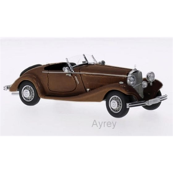 Mercedes 290 Roadster W18 Dark Brown 1937