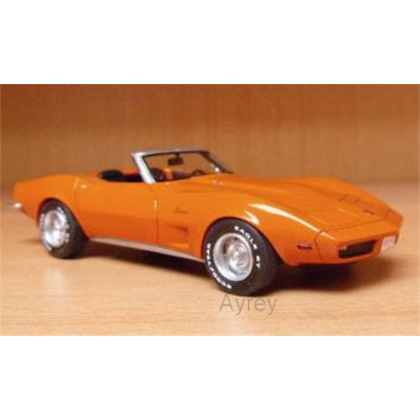 Chevrolet Corvette Convertible 1973 orange