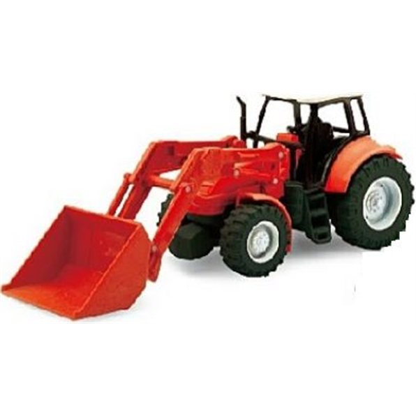 Tractor w/Front Loader Red