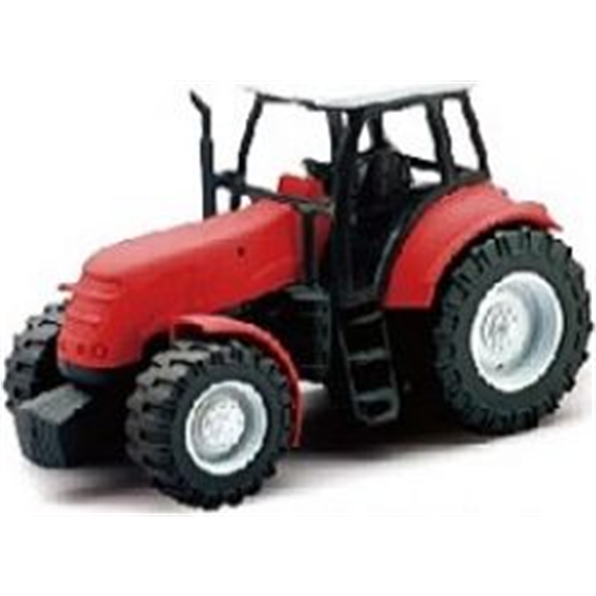 Modern Tractor Red
