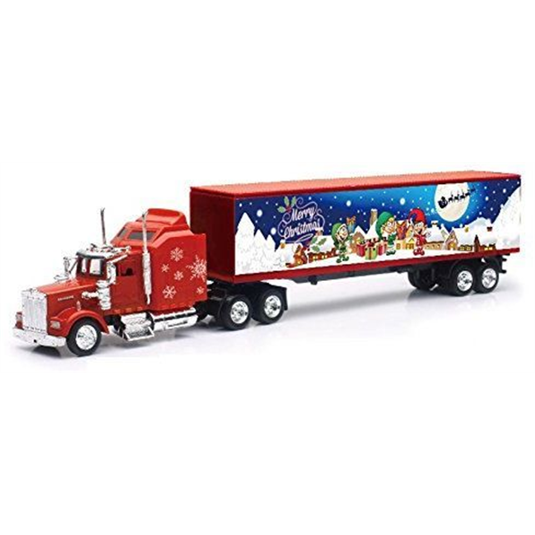 Kenworth W900 w/ 40' Container Christmas Design