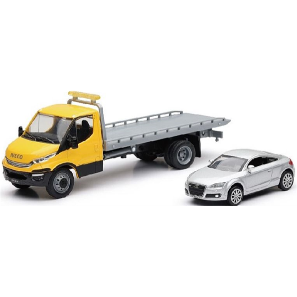 Iveco Daily Car Recovery Van w/Audi TT Silver