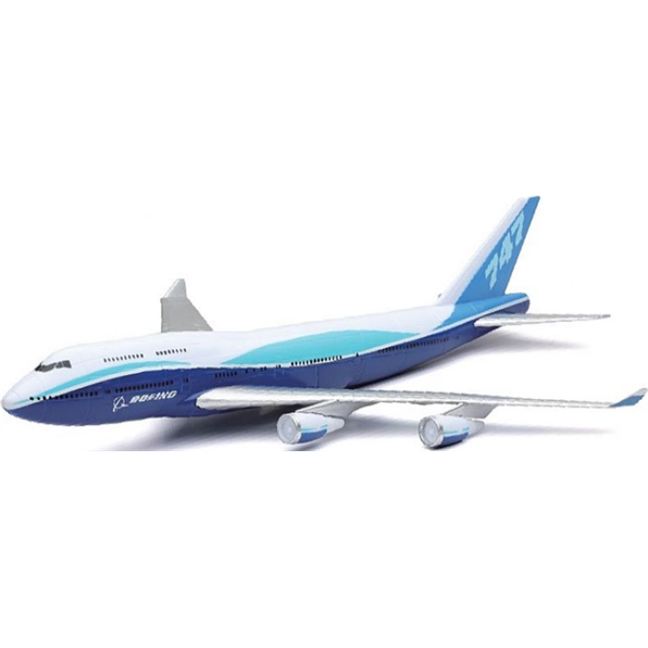 Boeing 747-400 Blue/White