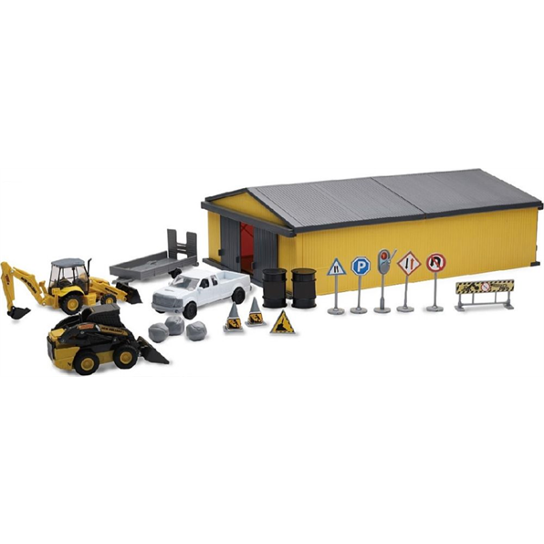 New Holland Set w/Hanger, Skid Steer L230, B110C and Accessories