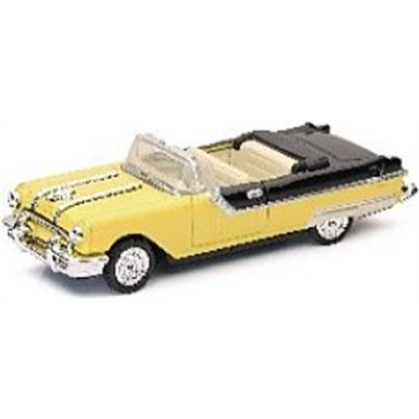 Pontiac Starchief 1955 Yellow/Black (Asst #48017N)