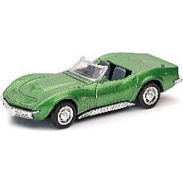 Chevrolet Corvette 1969 Green (Asst #48017N)