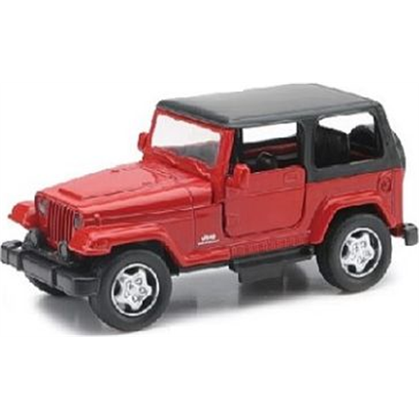 Jeep Wrangler Red (Asst #50037BF)