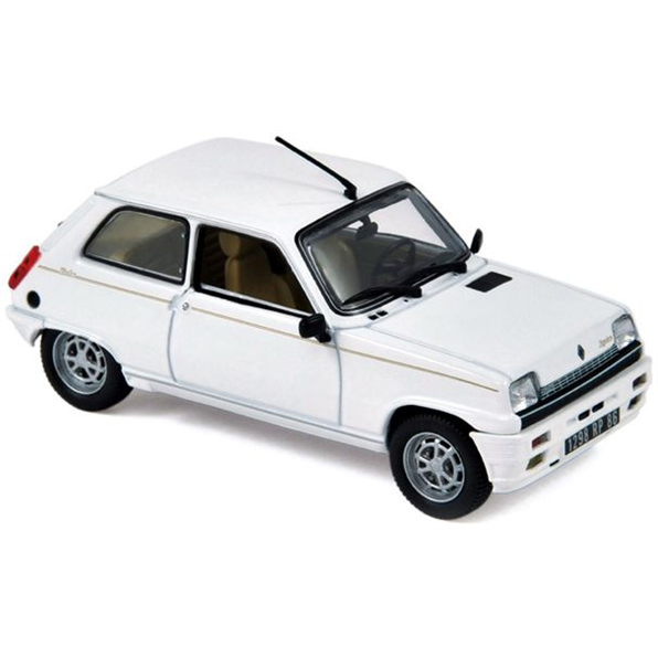 Renault 5 Laureate Turbo White 1985