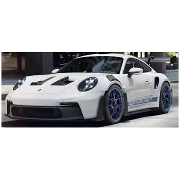 Porsche 911 GT3 RS White w/Blue Stickers 2022