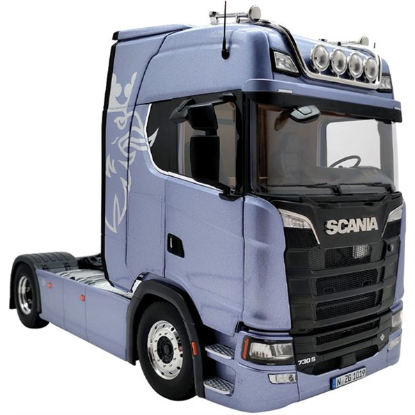 Scania V8 730S 4x2 Truck Tractor Fiction Blue w/Griffin Logo