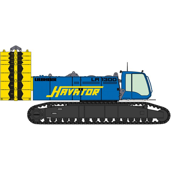 Liebherr LR 1300 Lattice Boom Crawler Crane 'Havator'