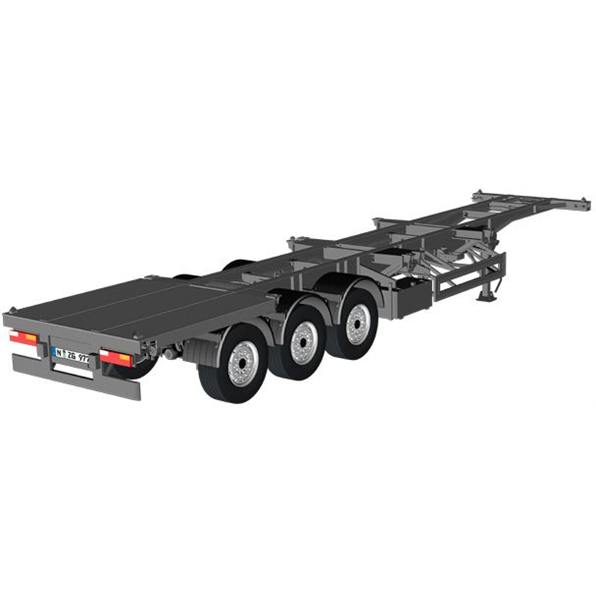 Semitrailer EU for Containers