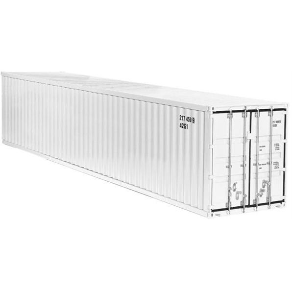 40 ft Sea Container, White