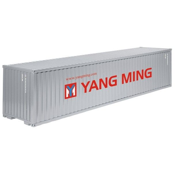 Semitrailer International + 40 ft Sea Container, 'Yang Ming'