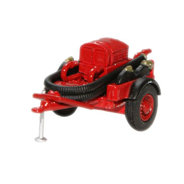 Coventry Climax Pump Trailer - Red