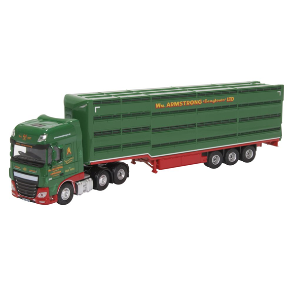 DAF XF William Armstrong Livestock Trailer