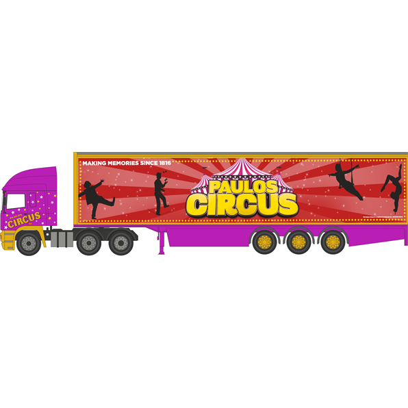 Paulos Circus ERF EC Box Trailer