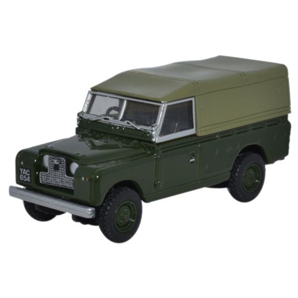 Land Rover S2 Canvas Back - Bronze Green