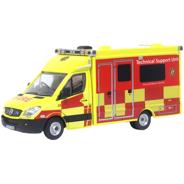 Mercedes Technical Support Unit Bedfordshire Fire and Rescue Service