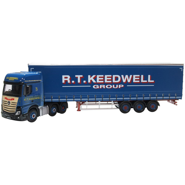 Mercedes Actros GSC Curtainside R T Keedwell