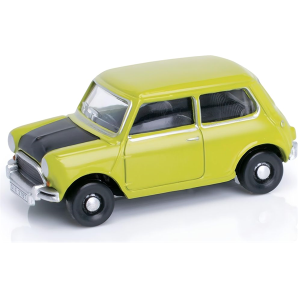 Classic Mini Lime Green Mini Car