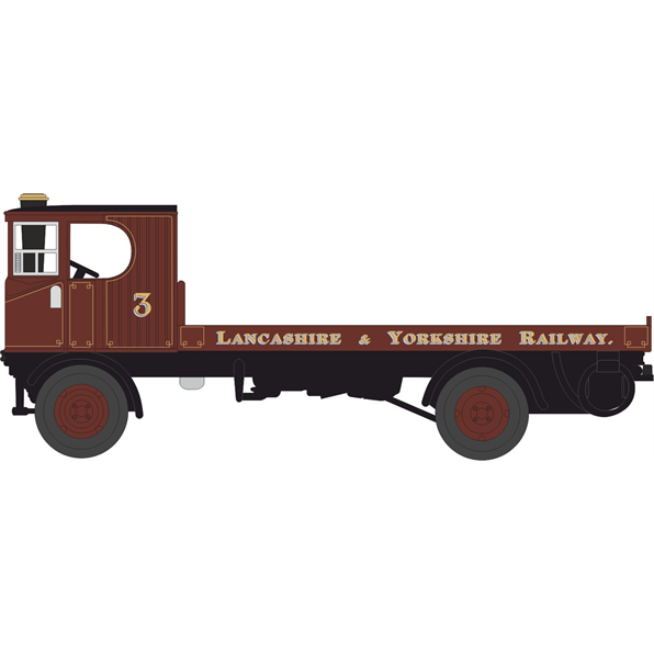 Lancashire and Yorkshire Railway Sentinel Flatbed