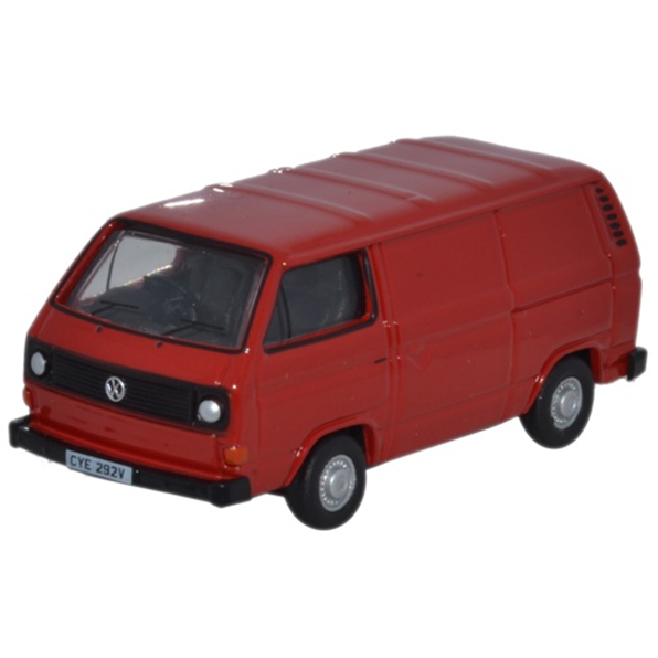 VW T25 Van - Orient Red