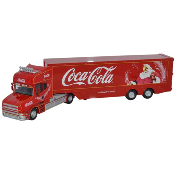 Scania T Cab Box Trailer - Coca-Cola
