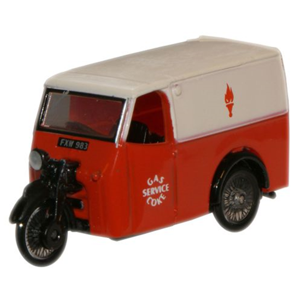 Tricycle Van - Gas And Coke Service