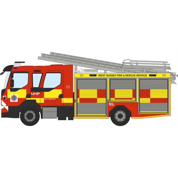 Volvo FL Emergency One Pump Ladder West Sussex Fire and Rescue