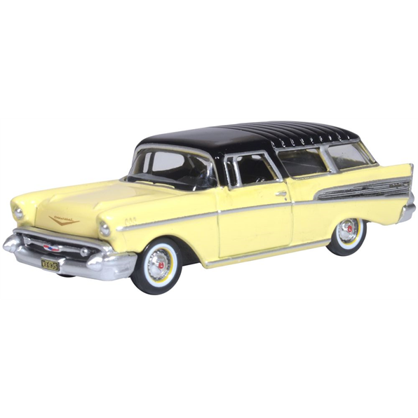 Chevrolet Nomad 1957 Colonial Cream and Onyx Black