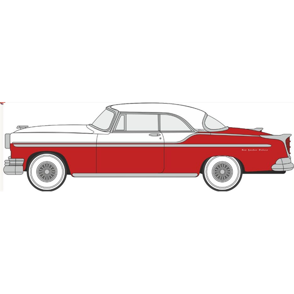 Chrysler New Yorker Deluxe Coupe 1955 St. Regis Tango Red/Platinum