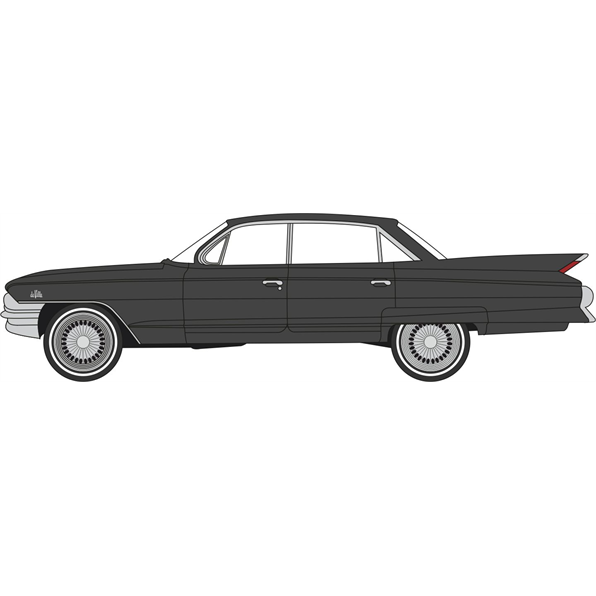 Cadillac Sedan De Ville 1961 Ebony